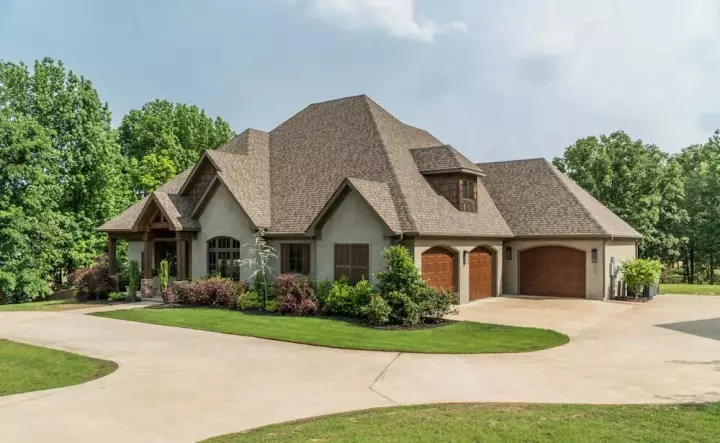 Traditional house plans 12-1287 - front exterior, 2,470 sq ft, 4 bed, 3 bath house plans | Monster House Plans