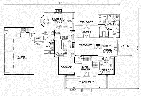 Main Floor Plan: 12-131