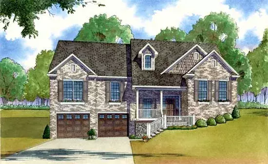 Traditional house plans 12-1391 - front exterior, 2,035 sq ft, 3 bed, 2 bath house plans | Monster House Plans