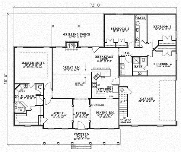 Main Floor Plan: 12-150