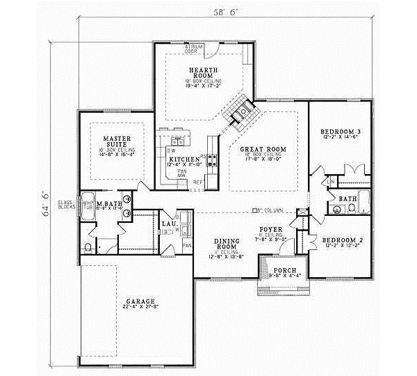 Main Floor Plan: 12-164