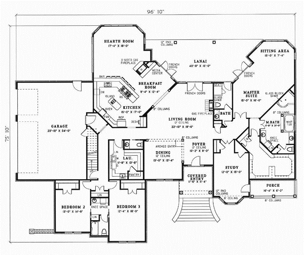 Main Floor Plan: 12-176