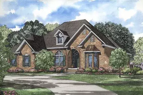 Southern house plans 12-191 - front exterior, 4,231 sq ft, 5 bed, 4 bath house plans | Monster House Plans