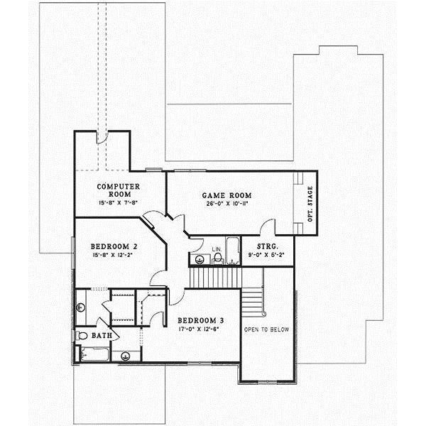Upper/Second Floor Plan:12-202