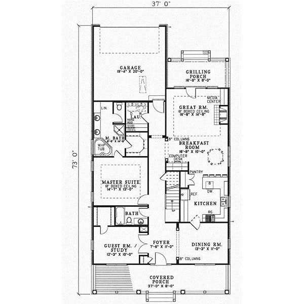 Main Floor Plan: 12-242