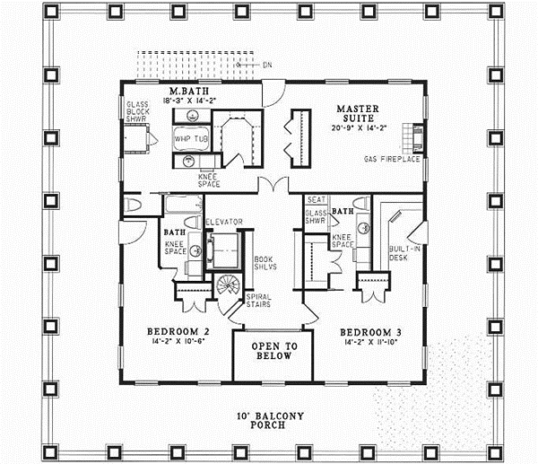 Upper/Second Floor Plan:12-272