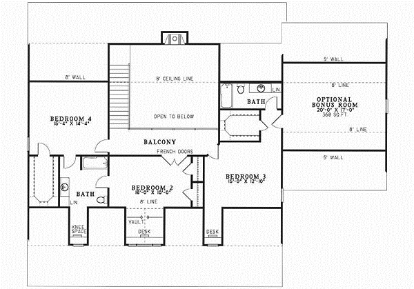 Upper/Second Floor Plan:12-297
