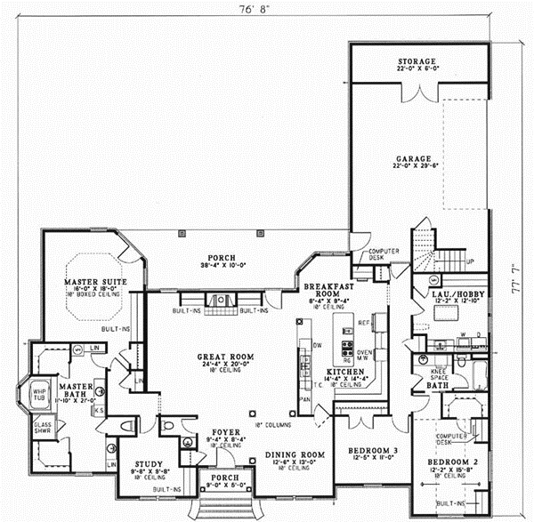 Main Floor Plan: 12-299