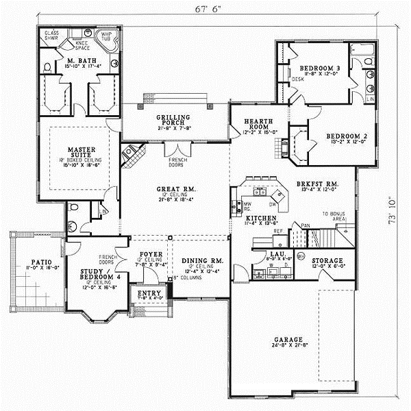 Main Floor Plan: 12-306