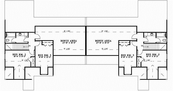 Upper/Second Floor Plan: 12-329