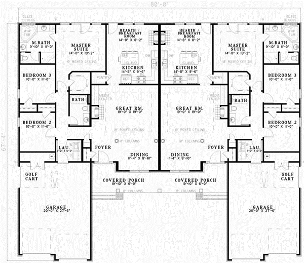 Main Floor Plan: 12-371