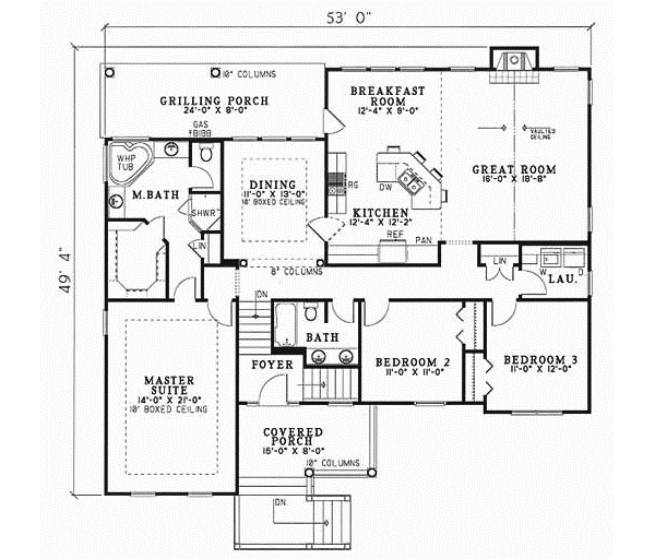Main Floor Plan: 12-393