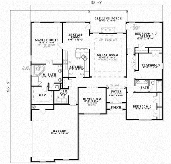 Main Floor Plan: 12-423