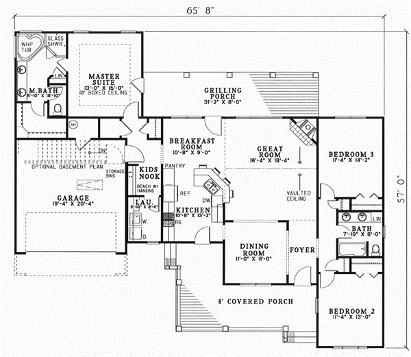 Main Floor Plan: 12-473
