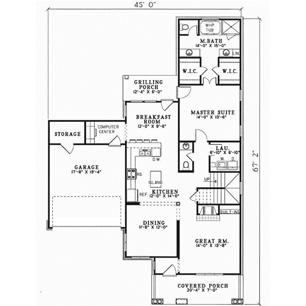 Main Floor Plan: 12-490