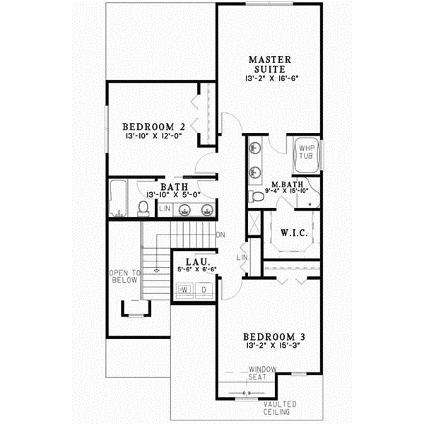 Upper/Second Floor Plan:12-548