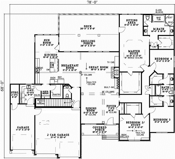 Main Floor Plan: 12-664
