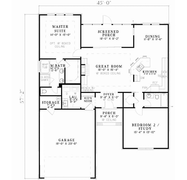 Main Floor Plan: 12-678