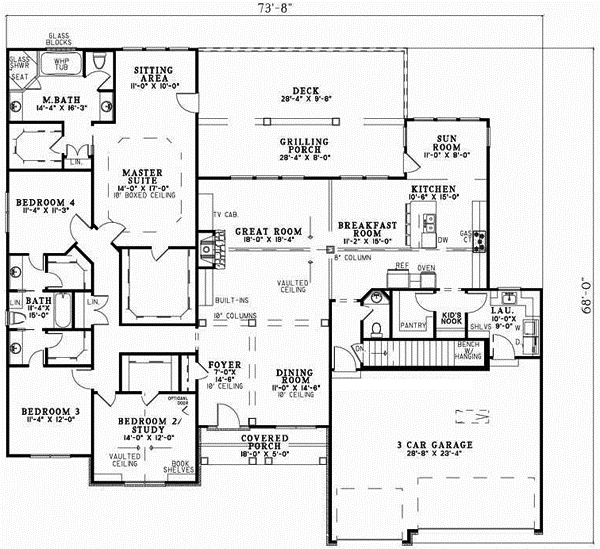 Main Floor Plan: 12-691