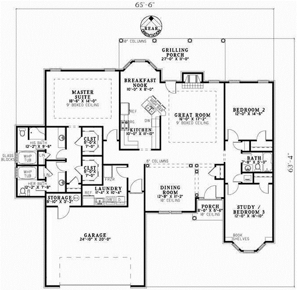 Main Floor Plan: 12-715