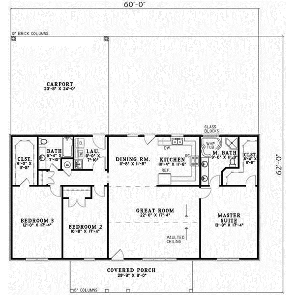 Main Floor Plan: 12-716