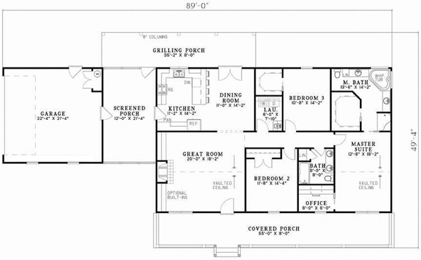 Main Floor Plan: 12-718