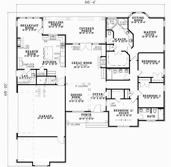 Main Floor Plan: 12-742