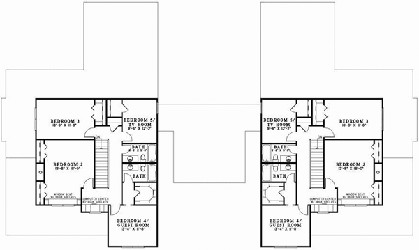 Upper/Second Floor Plan: 12-764