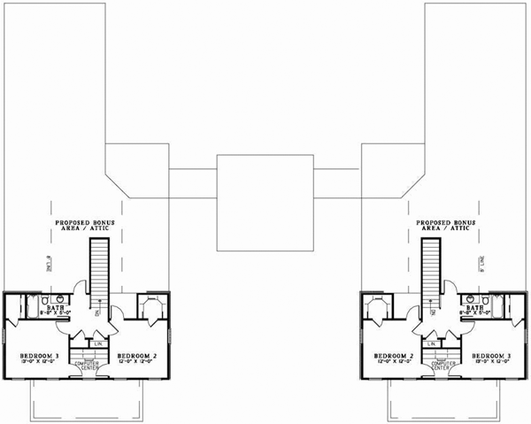 Upper/Second Floor Plan:12-770