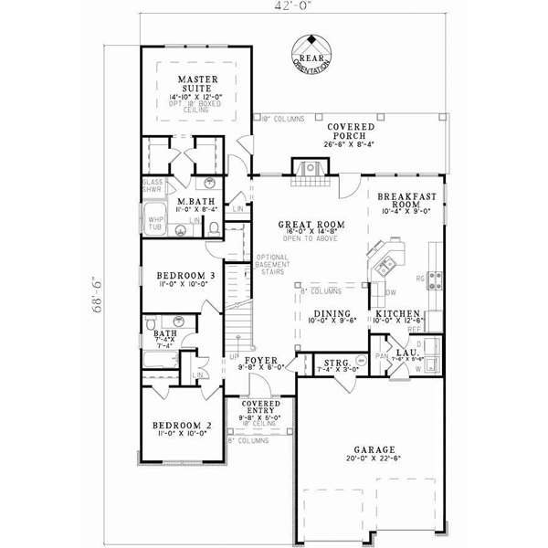 Main Floor Plan: 12-836