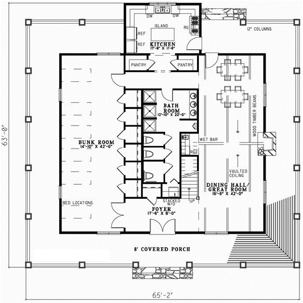 Main Floor Plan: 12-872