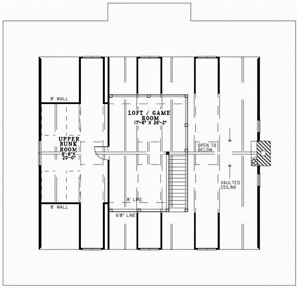 Upper/Second Floor Plan:12-872