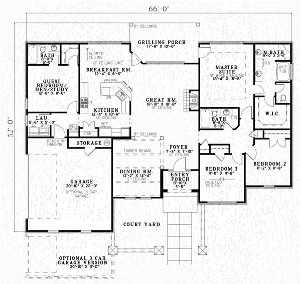 Main Floor Plan: 12-886