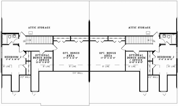 Upper/Second Floor Plan: 12-895