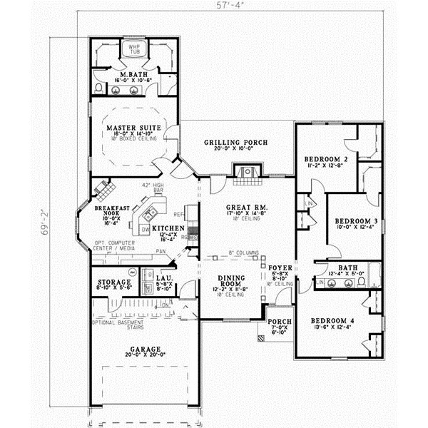 Main Floor Plan: 12-897