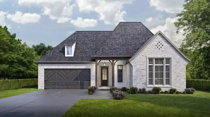 Southern house plans 122-103 - front exterior, 1,793 sq ft, 4 bed, 2 bath house plans | Monster House Plans