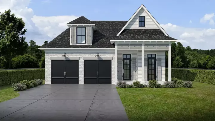 Southern house plans 122-108 - front exterior, 1,997 sq ft, 3 bed, 2 bath house plans | Monster House Plans