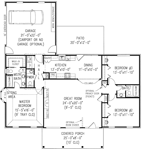 Main Floor Plan: 13-109