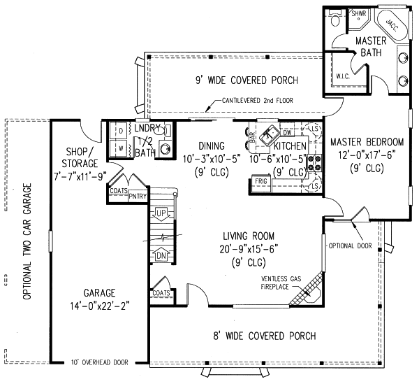 Main Floor Plan: 13-110