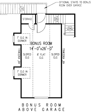 Country Style Home Design Plan: 13-144