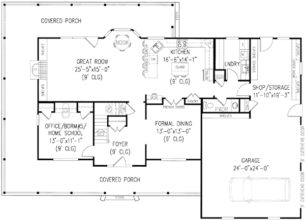 Main Floor Plan: 13-147