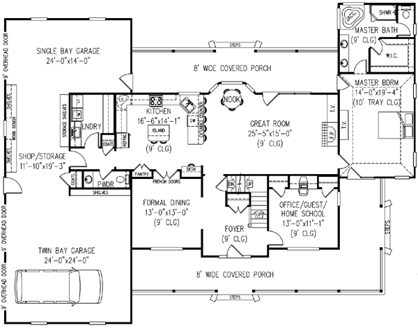 Main Floor Plan: 13-159