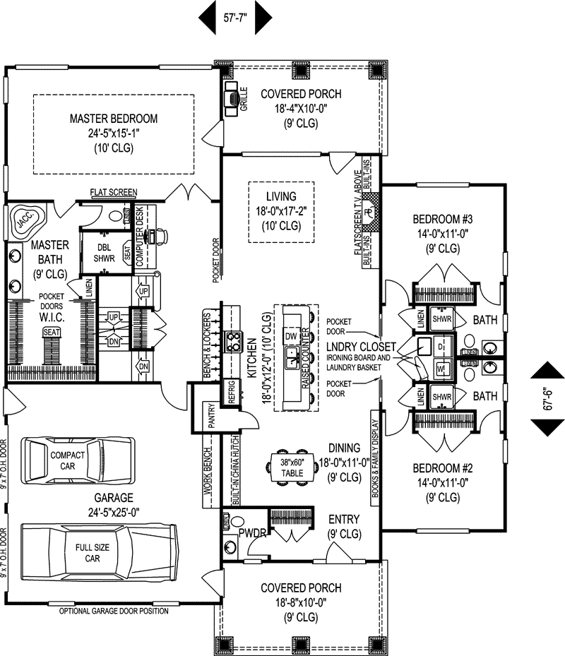 Main Floor Plan: 13-161
