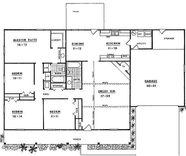 Main Floor Plan: 14-131