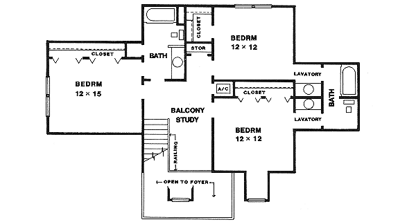 Upper/Second Floor Plan:14-187