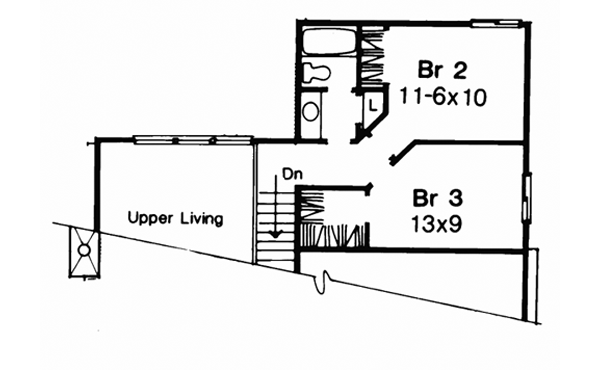 Upper/Second Floor Plan:15-104