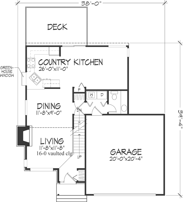 Main Floor Plan: 15-126