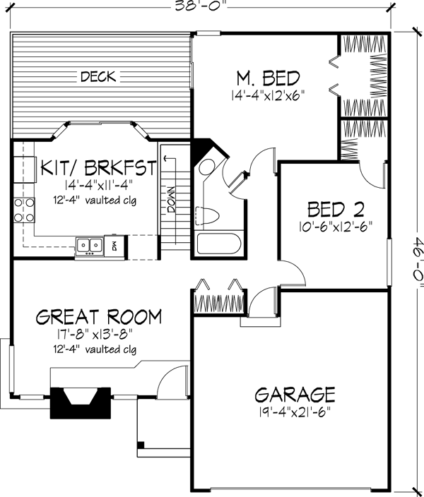 Main Floor Plan: 15-133