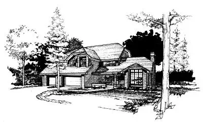 Traditional house plans 15-145 - front exterior, 3,126 sq ft, 4 bed, 2 bath house plans | Monster House Plans