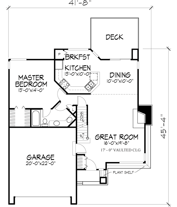 Main Floor Plan: 15-146